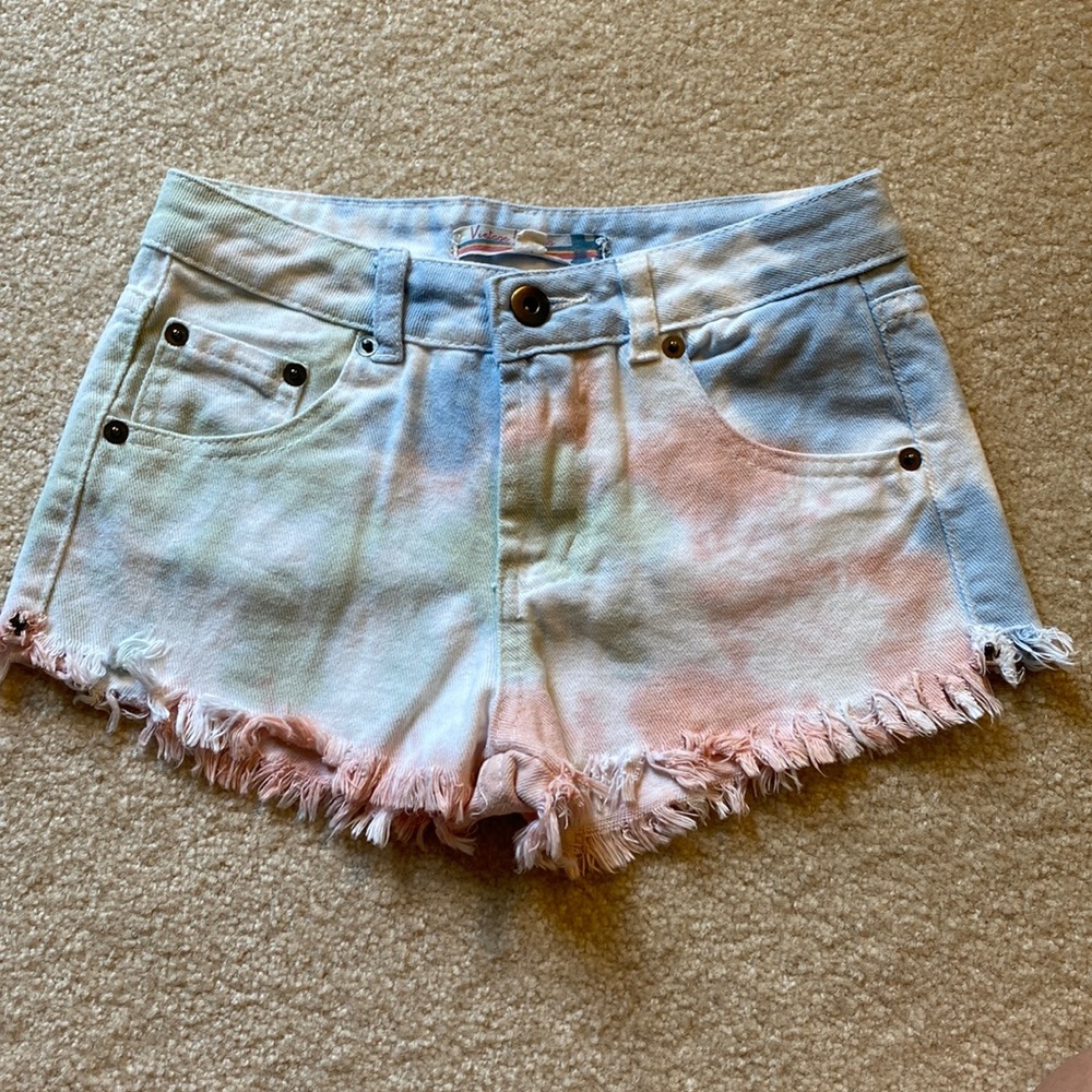 Girls Vintage Havana jean shorts size L